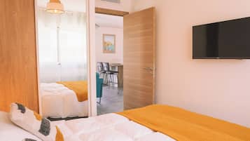 2 chambres, fer et planche Ă repasser, lit parapluie, Wi-Fi gratuit