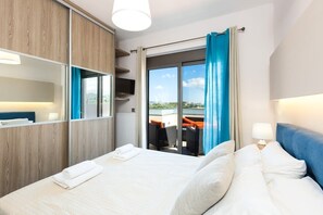 4 habitaciones, cuna de viaje, internet y ropa de cama 