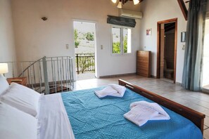 1 bedroom, travel crib, WiFi, bed sheets