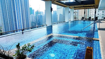 Rooftop pool
