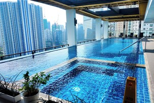 Piscina na cobertura