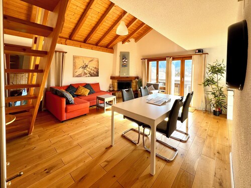 MAISONETTE 4.5 rooms, near Ballenberg, ski areas, playground, BeO ApartmentsAG