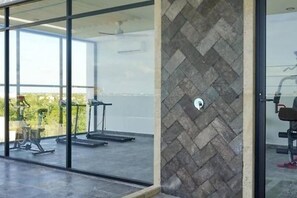 Fitness facility - Bright, Comfy and Good Location Studio in Tulum (Tulum)