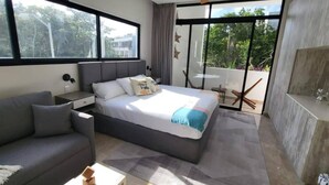 Living area - Bright, Comfy and Good Location Studio in Tulum (Tulum)