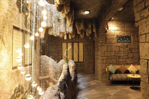 Free minibar items, in-room safe, desk, blackout curtains