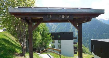 Paradiski calme et ensoleillé plan peisey