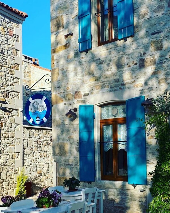 Façade de l’hébergement 