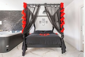 1 quarto, Wi-Fi de cortesia, roupa de cama