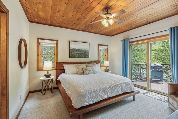 3 chambres, accès à Internet, literie fournie