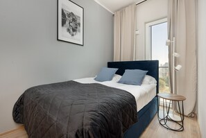 1 soverom, individuelt dekorert, individuelt innredet og sengetøy