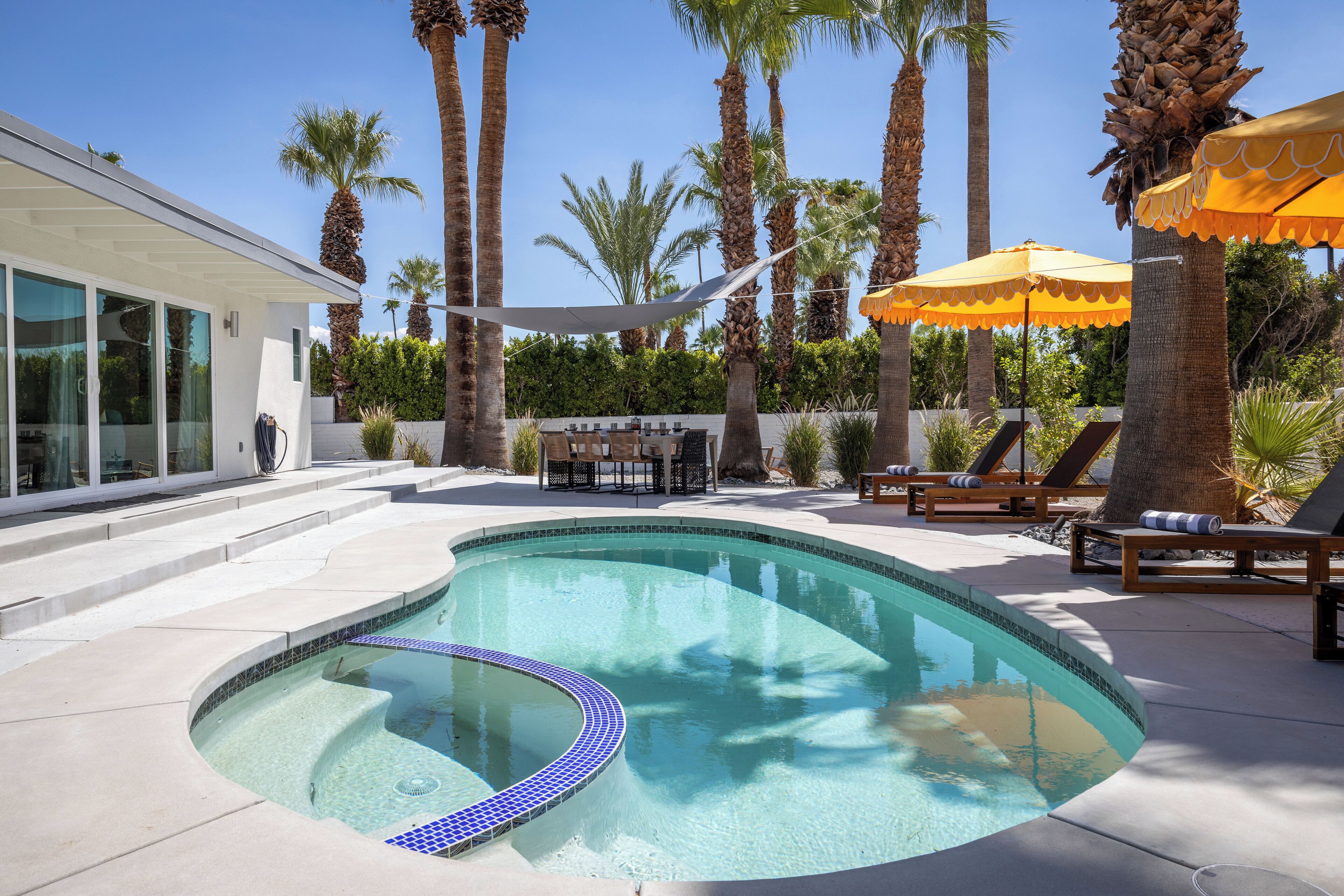 Una piscina climatizada