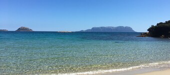 Beachfront Villa Sandy Cove Patio - Sardinia