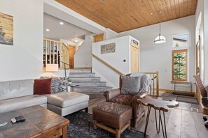 TV connectée, cheminée