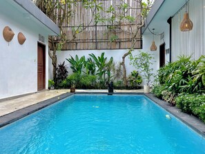 Pool - Tropical 2BR Villa with Pool in Canggu (Bali)