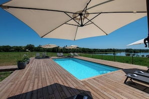 Pool - Villa with view and private pool for 12 people (Saramon)
