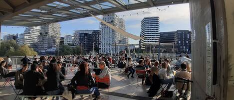 Restauration en plein air