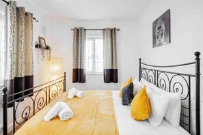 Appartement | 3 chambres, Wi-Fi gratuit, draps fournis