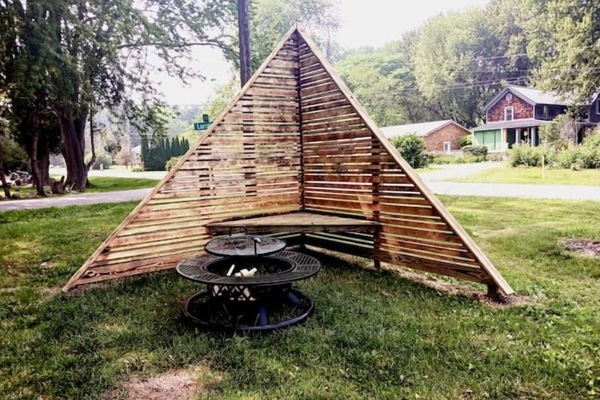 Enceinte de l’hébergement