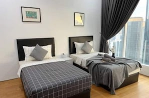 3 bedrooms, WiFi - NEW! High Floor Beautiful View 3BR Suite 8pax (Kuala Lumpur)