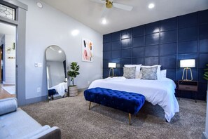 2 sovrum, skrivbord, strykjärn/strykbräda och wi-fi