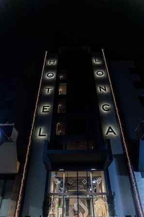 Front of property - evening/night - Hotel Lonca (Skofja Loka)