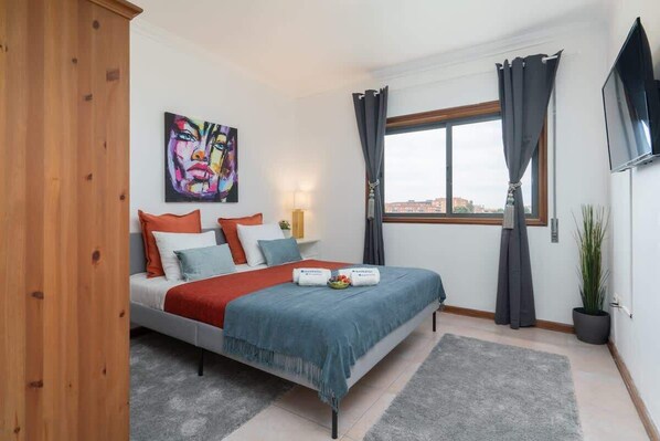 2 soveværelser, strygejern/strygebræt, Wi-Fi, sengetøj