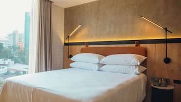 Biancheria da letto di alta qualità, minibar, una cassaforte in camera