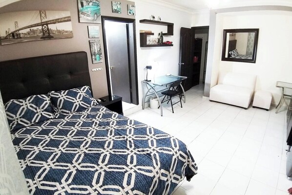 1 dormitorio, wifi, ropa de cama