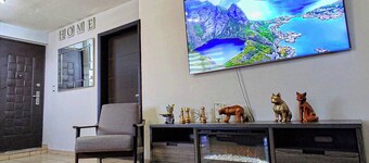 Vista Bonita, New apartment with TV 75" Living room, Kitchen