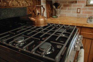 Microwave, oven, stovetop