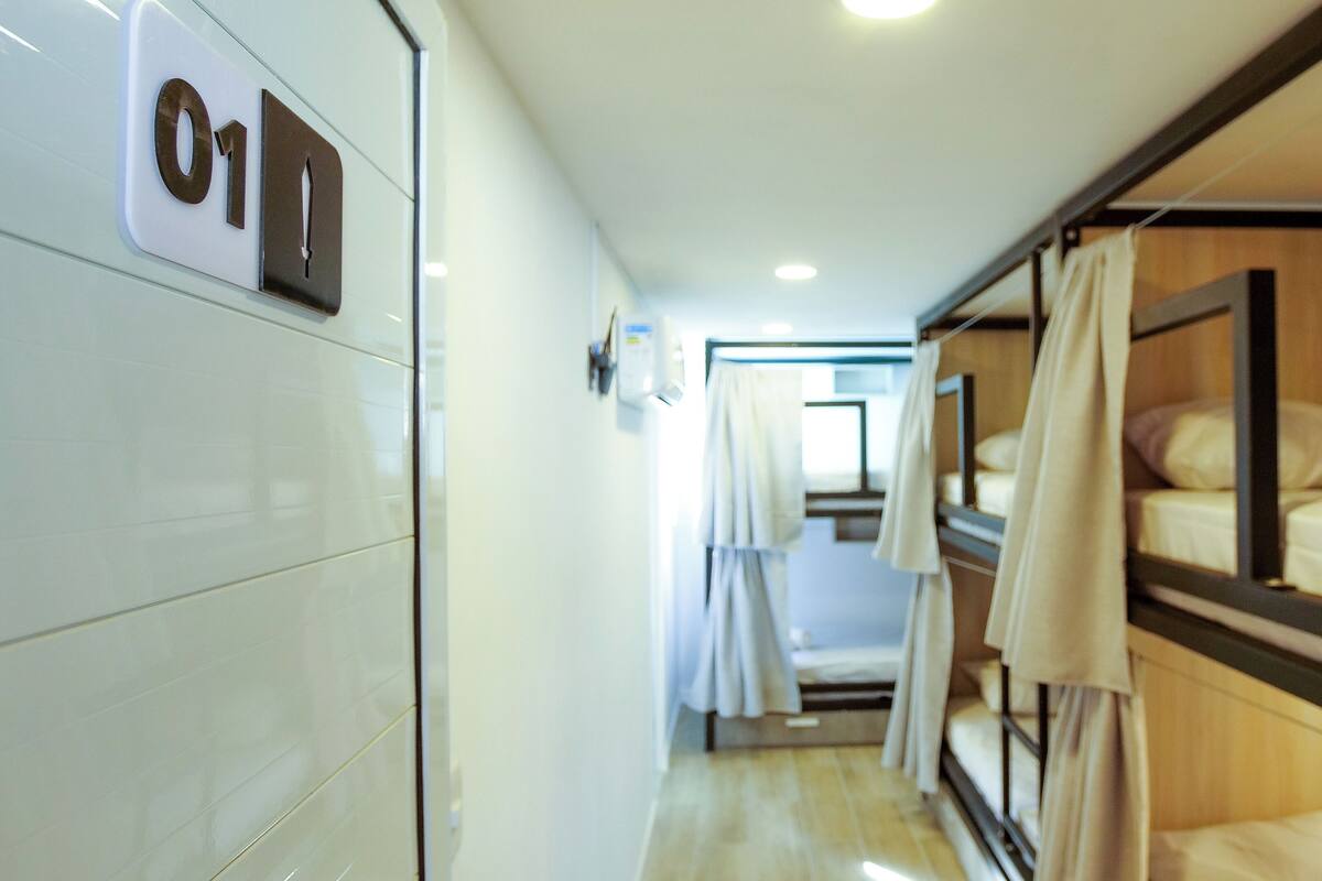 quarto hostel feminino
