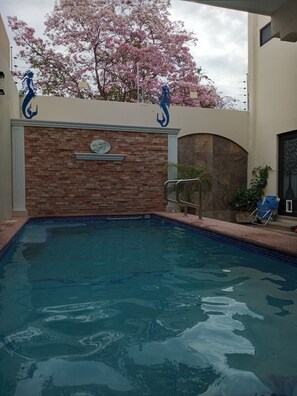 Alberca climatizada 