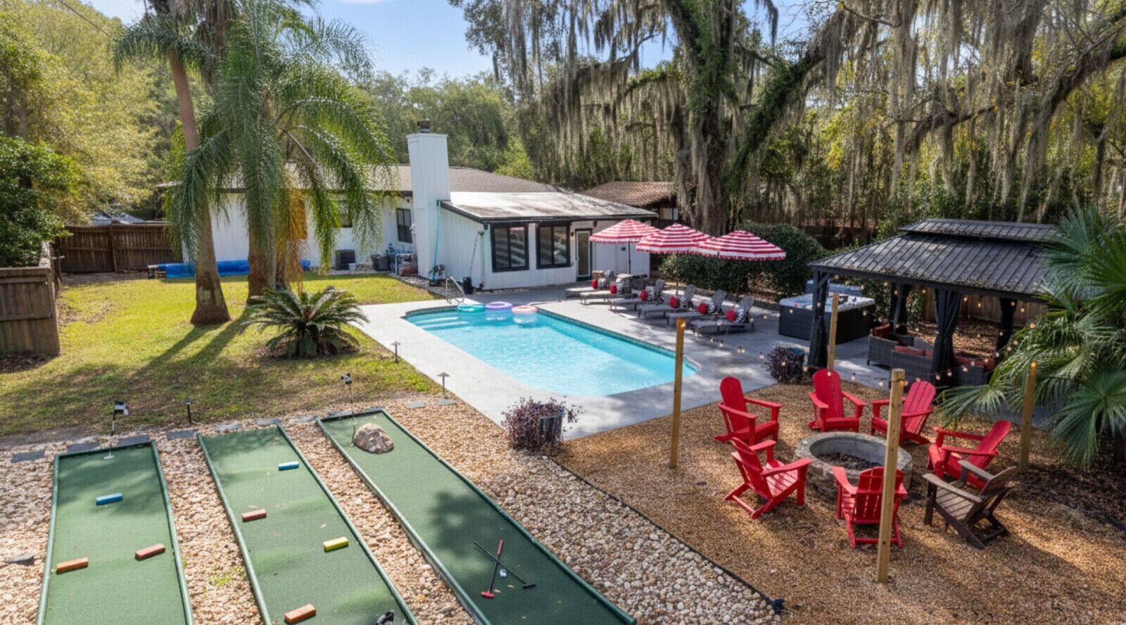 Una piscina climatizada