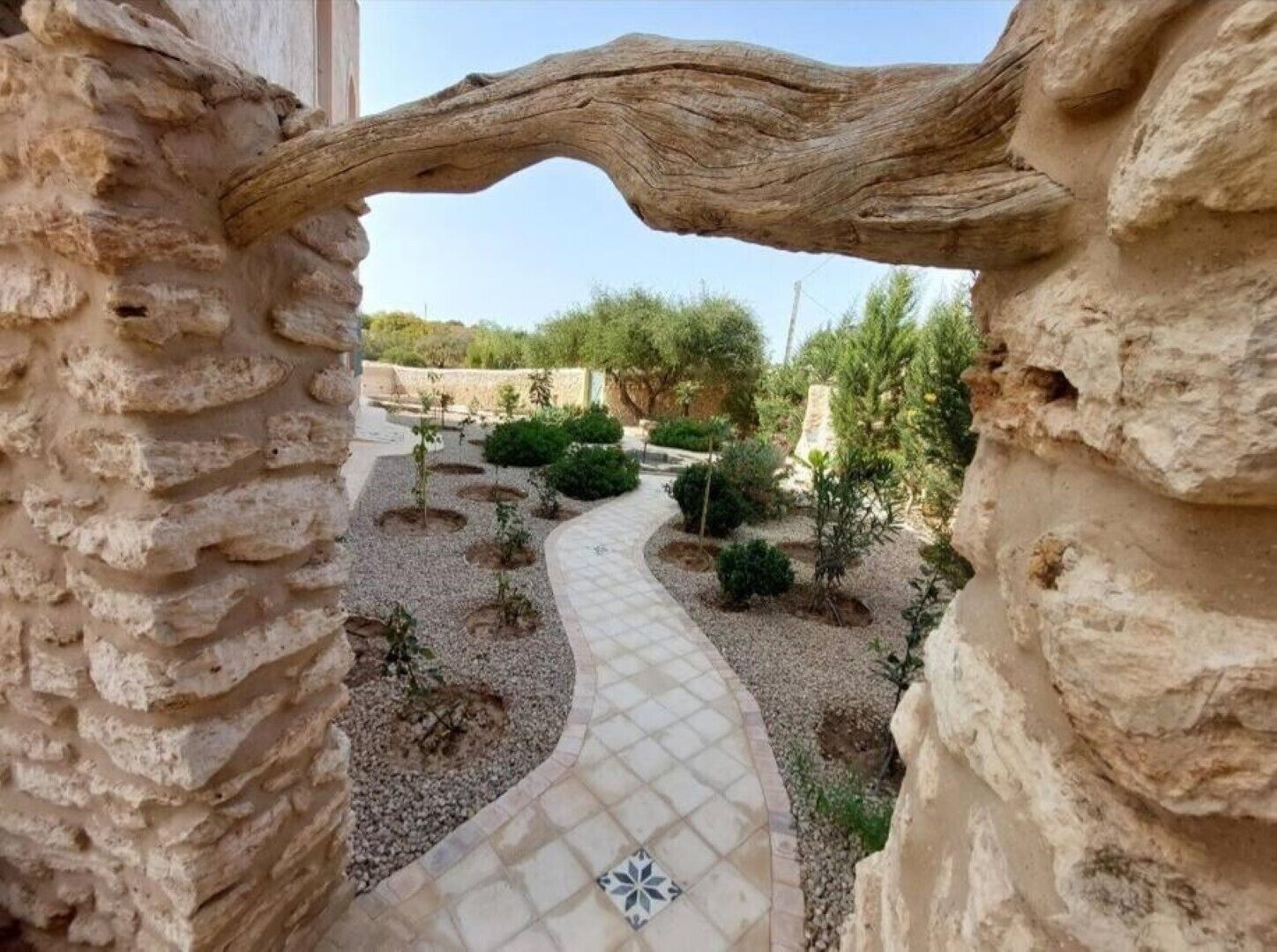 Enceinte de l’hébergement