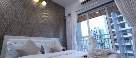 3 chambres, fer et planche Ă repasser, Wi-Fi gratuit, draps fournis