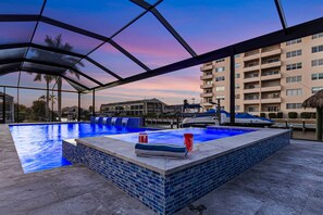 Una piscina climatizada