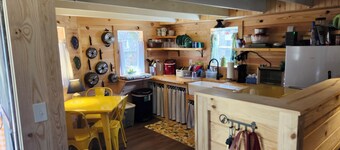 Rose's Cabin - A Rustic Pet-Friendly Cabin In The Woods