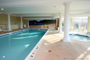 Indoor pool, outdoor pool