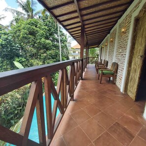 Deluxe Villa, 3 Bedrooms, Private Pool, Garden View | Terrace/patio