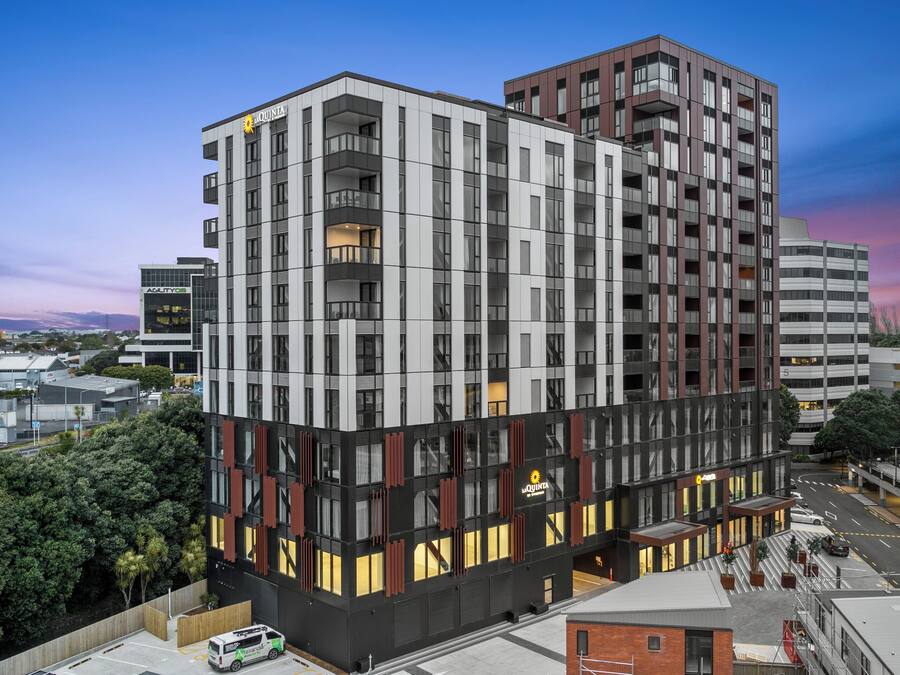 Façade de l’hébergement