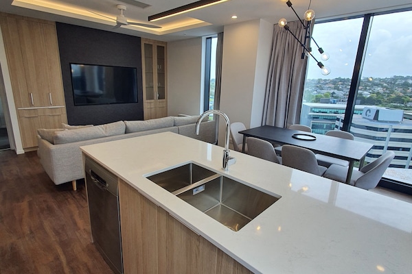 2 Bedroom Apartment | Living area | 40-inch LED TV with digital channels