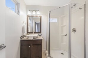 Bathtub, hair dryer