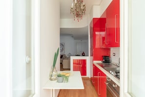 Private kitchen - iFlat | Red Roman Apartment with Terrace (Roma)