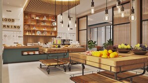 Daily buffet breakfast (UZS 200000 per person)