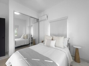 2 soveværelser, skrivebord, weekendseng, gratis Wi-Fi