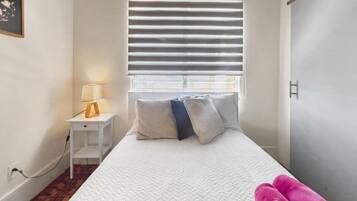 2 bedrooms, desk, travel crib, free WiFi