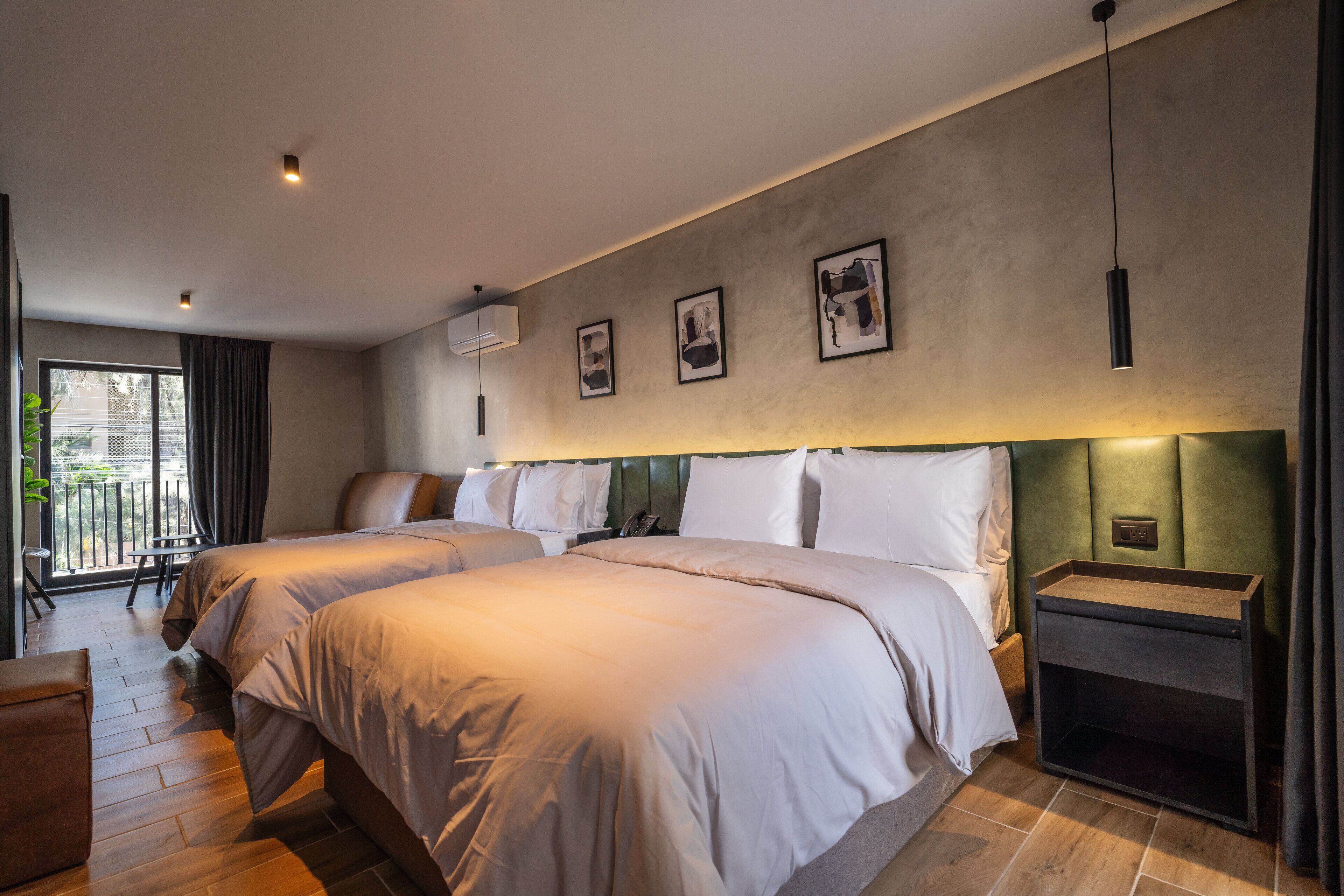 Double Room | Premium bedding, down comforters, in-room safe, desk