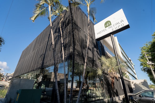 Façade de l’hébergement