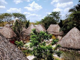 Fachada de la propiedad