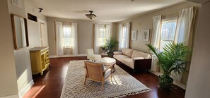 TV connectée, cheminée